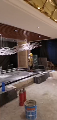 藝術(shù)吊件酒店售樓處宴會廳走廊過道琉璃吊飾